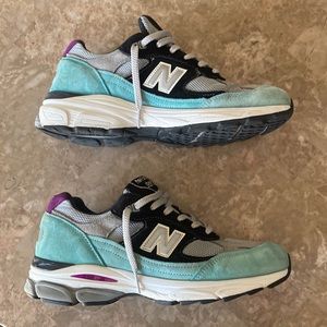 Mens New Balance 991.9 Tidepool Size 8 1/2 B40